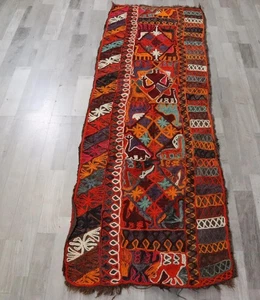 200x66 cm Orientteppich Decke handgeknüpft (MVL3879) - Bild 1 von 11