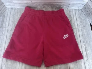 Nike Sportswear Club Fleece Kids Shorts Aster Pink/White Youth XS- New with Tags - Picture 1 of 3