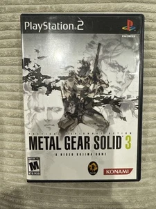 Metal Gear Solid 3 Subsistence PS2 PlayStation Essential Collection CIB - Foto 1 di 4
