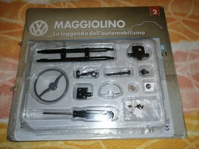 Macchina Volkswagen Maggiolino Auto Scala 1:8 Modellismo Hachette 2 Uscita - Immagine 1 di 4