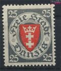 Briefmarken Danzig 1924 Mi 197x a mit Falz Flaggen und Wappen (9975645