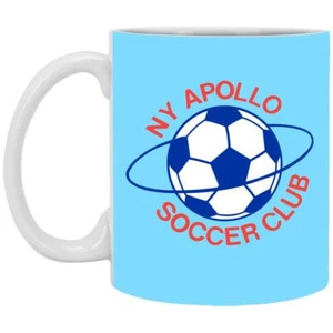 New York Apollo Mug 11 oz. Glossy Ceramic | ASL Soccer Team - Picture 1 of 7