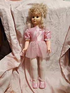 RareVintage 31-inch  Walking Pretty E G Doll Un Used In Original Box NICE! - Picture 1 of 24