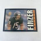 1985 Topps Dave Finzer Chicago Bears #26 Rc Rookie ?? University Of Illinois
