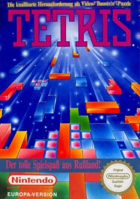 Nintendo NES Spiel - Tetris PAL-B mit OVP - Bild 1 von 3