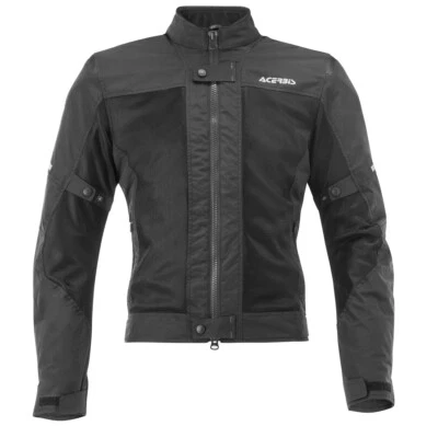 GIACCA MOTO ACERBIS ESTIVA TRAFORATA RAMSEY CE VENTED NERO BLACK TG XXL - Immagine 1 di 3