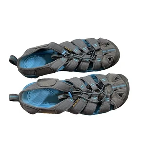 Sandalias deportivas impermeables Keen Newport zapatos para mujer talla 10,5 gris azul J5Y - Imagen 1 de 5