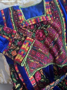 PALESTINIAN Fully  Handmade THOB Dress  Thobe Size Small - Picture 1 of 5