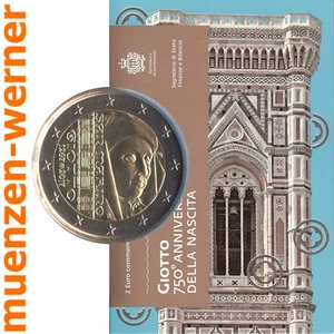 Sondermünzen San Marino: 2 Euro Münze 2017 Giotto Sondermünze Gedenkmünze - Bild 1 von 1