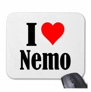MOUSEPAD Mauspad I Love Nemo Ich Liebe Nemo - Bild 1 von 1