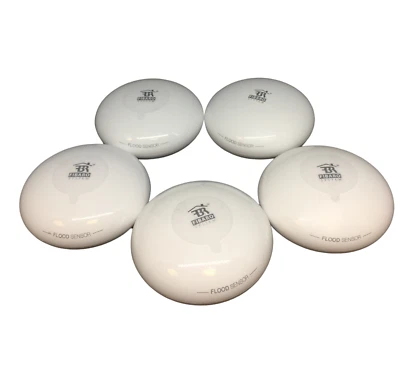 Lot of 5 Fibaro FGFS-101 Flood Detectors - Untested - Image 1 of 3