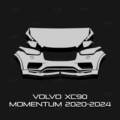 Подходит для Volvo XC90 Momentum 20-24 защита краски термополиуретан PPF предварительно нарезанный комплект ультраглянцевый - Изображение 1 из 4