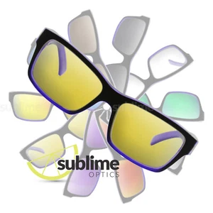 Transparent Yellow Hi Contrast Replacement Lenses for Von Zipper Fulton - Picture 1 of 5