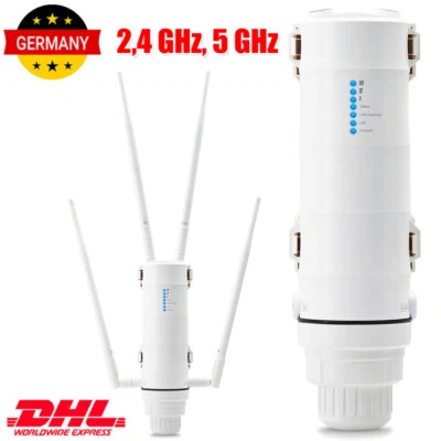 Wavlink-AC1200 Outdoor Extender WLAN Repeater Dualband WiFi Long Range Access Po