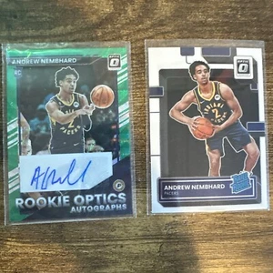 Andrew Nembhard 2 Rookie Card Lot - Autograph, Optic, Green Wave - Bild 1 von 6
