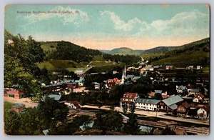 Vintage South Royalton VT Business Section Postcard Published By E.B. Eddy #1311 - Picture 1 of 2
