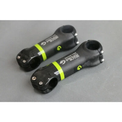 3K Carbon Fiber Bicycle Stems 6°/17° MTB Road Bike Handlebar Stems 31.8*70-130mm - Image 1 of 4