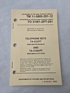 Set telefonici TA-312/PT & TA-312A/PT manuale #2 - Foto 1 di 2