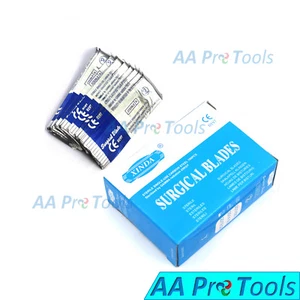 Scalpel Blades #22 – Suitable for Dermaplaning, Medical/Surgical Instruments X10 - Picture 1 of 2