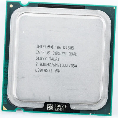 Intel Core 2 Quad Q9505 SLGYY LGA775 2.83GHz Yorkfield 6MB Quad Core Processor  - Image 1 of 3
