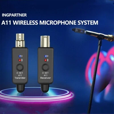 F��r dynamisches Mikrofon kompatibles kabelloses System 2 4 GHz XLR-Sender - Bild 1 von 4