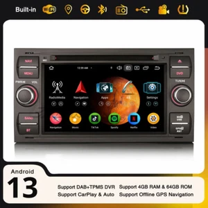 64GB Android 14 CarPlay Autoradio GPS 8-Core Ford S-Max Focus Fiesta Galaxy Kuga - Bild 1 von 24