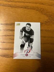 2008-09 Toe Blake Upper Deck Montreal Canadiens centennial hockey card - #1