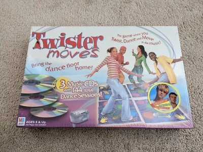 2003 Twister Moves 144 Total Dance Sessions Twist Dance Moves Game Hasbro- NFRB - Image 1 of 2