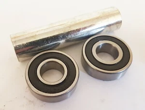 SPA54 SET OF 2 X REAR WHEEL BEARINGS 15MM AND SPACER SDG WHEEL BEARINGS 6202-RS - Picture 1 of 1
