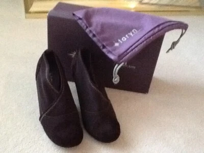 Zapatos para mujer - Taryn by Taryn rosa marrón neopreno/gamuza 3,5" Ht 9,5M $65 Foto 1 de 4