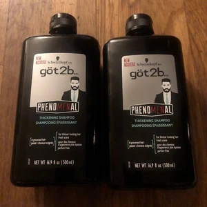 Lot of 2 - Got2b Phenomenal Thickening Shampoo by Schwarzkopf 16.9 oz - Picture 1 of 3