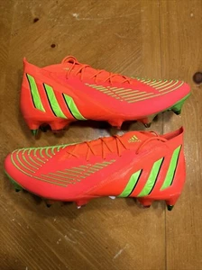Herren Adidas Predator Edge.1 SG Fußballschuhe GW1016 Solar Rot Größe 11 NEU - Bild 1 von 6