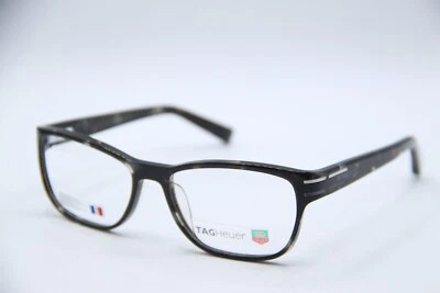 NUEVAS GAFAS DE DISEÑADOR TAG HEUER TH 0533 T0K16886 NEGRAS TORT AUTÉNTICAS 52-18 Foto 1 de 4