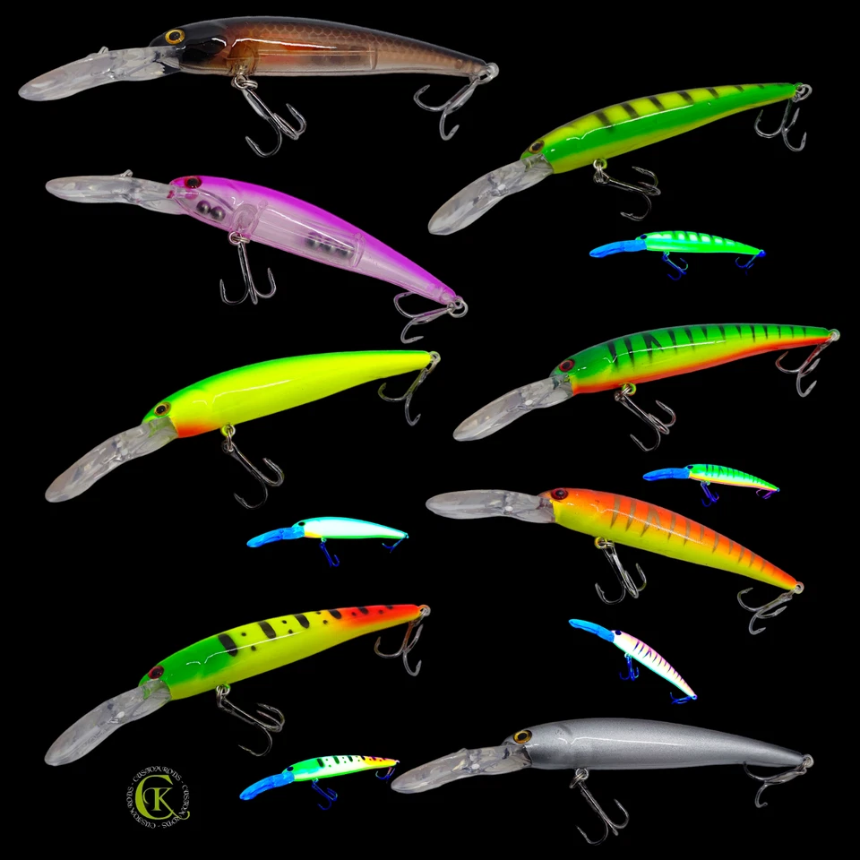 Twitchbait Hardbait Crankbait Wobbler Kunstköder Runner Wels Zander Barsch Pike - Bild 1 von 1