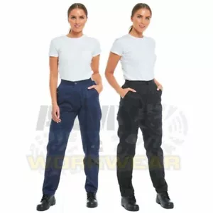 Ladies Work Trouser Healthcare Part Elastic Trouser Beauty Uniform Medical Pants - Picture 1 of 4