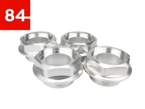 4x Bbs Rs RC Hexagonal 6-Kant Mère Enjoliveur Hexagon Grand Fil Élevé - Picture 1 of 4