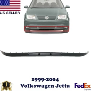 Front Lower Valance Spoiler Textured For 1999-2004 Volkswagen Jetta Sedan. - Picture 1 of 7