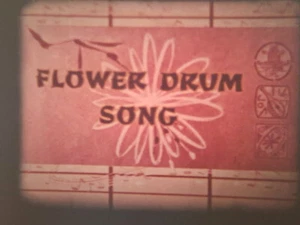 FLOWER DRUM SONG 1961 SUPER 8 COLOUR SOUND 400FT 8MM CINE FILM - Picture 1 of 13