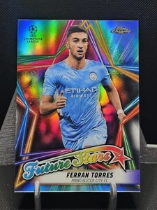 2021-22 Topps Chrome UEFA Future Stars Ferran Torres #FS-14 - Picture 1 of 2