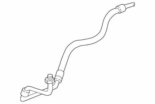 Genuine GM 1997-2000 Chevrolet GMC Tahoe Suburban LS C1500 Outlet Hose 15104803 - Image 1 of 2
