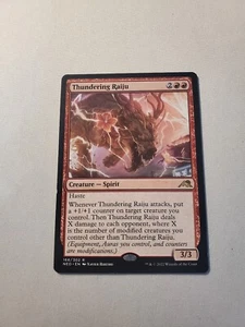 MTG - Thundering Raiju Neon Dynasty NEO NM - Picture 1 of 1