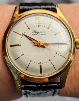 Gents 1950s Swiss GP  Dugena 17 Jewels cal 996 Watch for Sale - Image 1 of 4