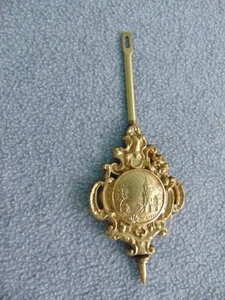 MODERN REPLACEMENT LARGE SHELF GINGERBREAD KITCHEN PARLOR CLOCK PENDULUM PARTS - Picture 1 of 6