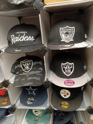 Las Vegas Raiders New Era Sombrero Lote De 4 Nuevas Cuatro Gorras  Foto 1 de 4