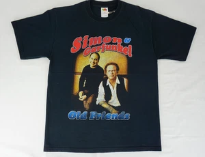 Vintage early 2000's Simon & Garfunkel old friends shirt tagged large music rock - Picture 1 of 22