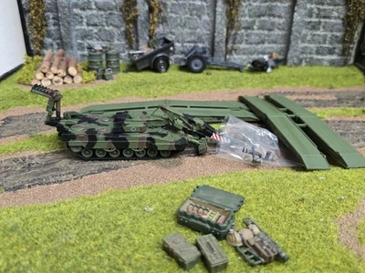 Roco MINITANKS Brückenlegepanzer Leguan ,BW gesupert mit decals, H0 , 1:87 #1429 - Bild 1 von 4