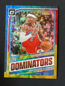 Shai Gilgeous-Alexander 2024-25 Panini Donruss Optic Gold Red /99 #19 - Foto 1 di 2