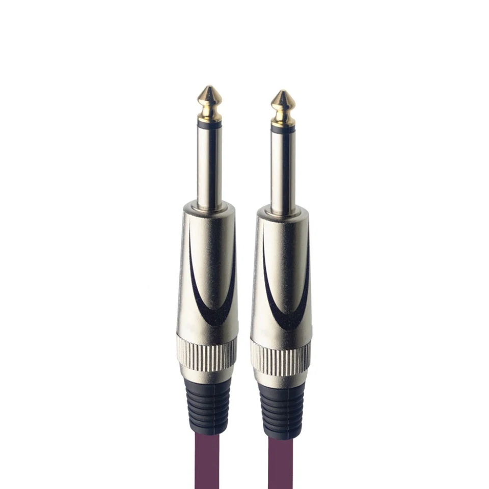 NUEVO cable de instrumento Stagg SGC3DL con extremos de lujo - púrpura - 10' Foto 1 de 1