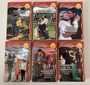 Lot 6 Marry Me Cowboy Romance Wrangler Dad's Series Silhouette Romance Paperback - Imagen 1 de 11