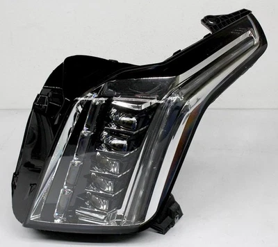 OEM Left Driver Side LED Headlamp For Cadillac Escalade ESV 23304390 Tab Missing - Image 1 of 4